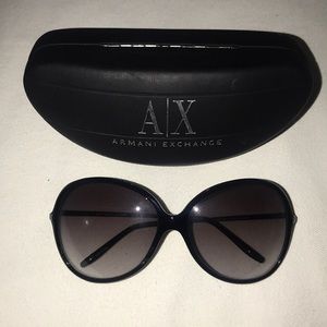 A|X ARMANI EXCHANGE, Sunglasses + Case